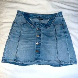 American Eagle Jean Skirt- Size 0 Regular